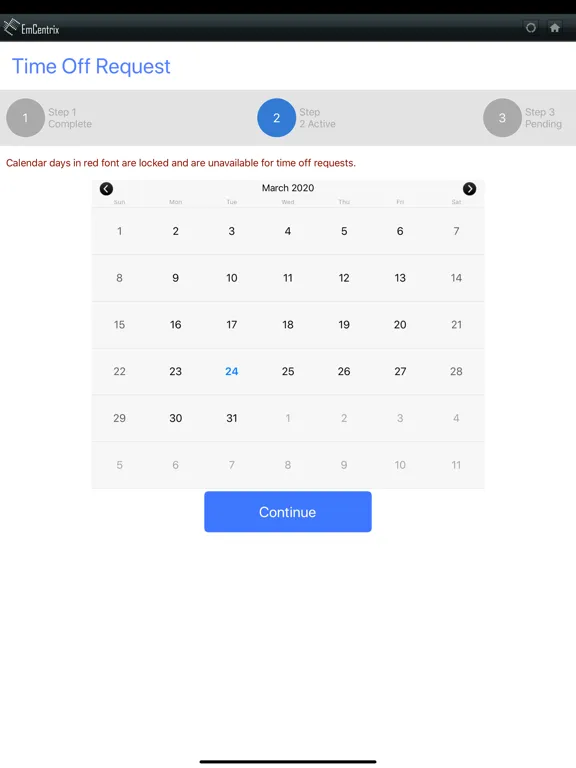 EmCentrix Mobile iPad  سکرین شاٹس