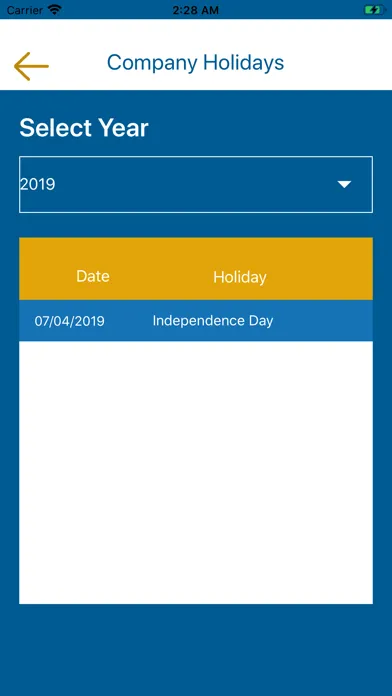 EmCentrix HRIS 스크린샷