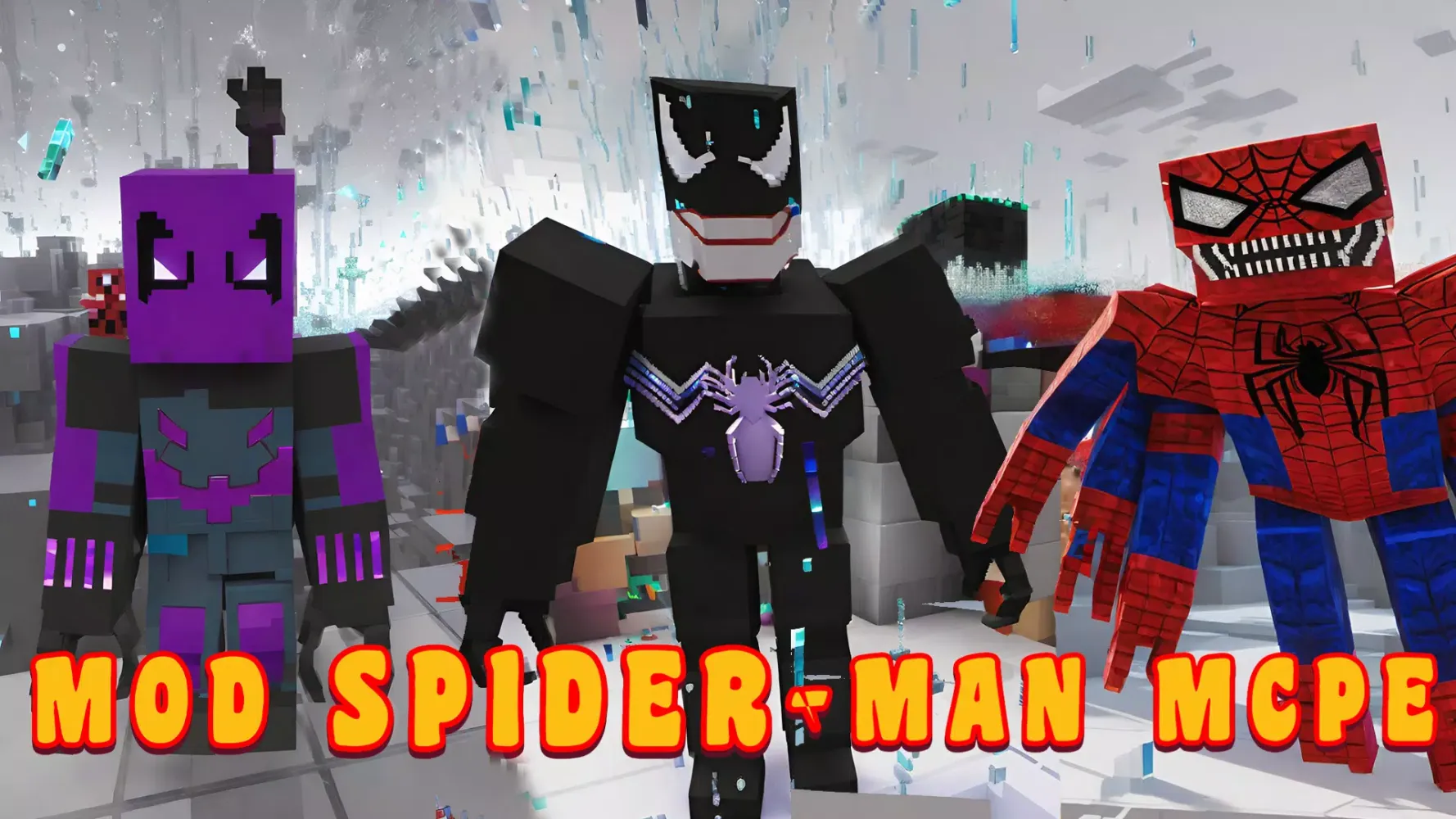 Spider Man Mod Minecraft स्क्रीनशॉट
