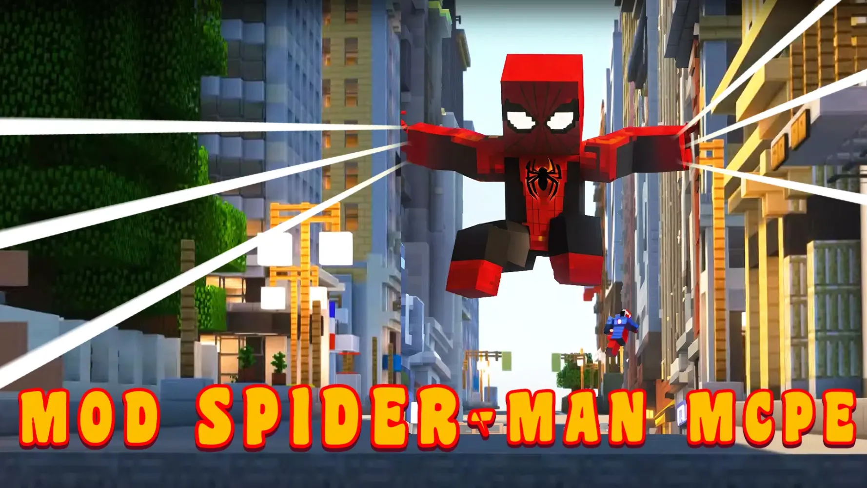 Spider Man Mod Minecraft स्क्रीनशॉट