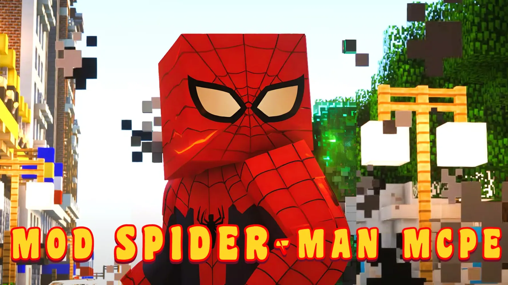 Spider Man Mod Minecraft स्क्रीनशॉट