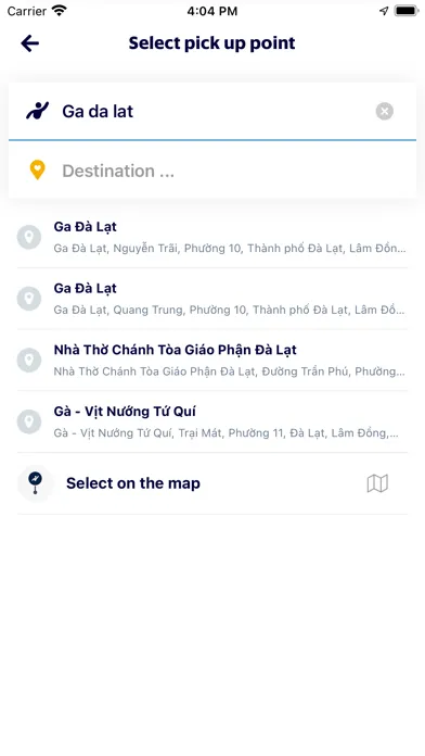 ภาพหน้าจอของ Lado Taxi
