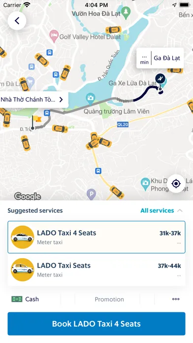 ภาพหน้าจอของ Lado Taxi