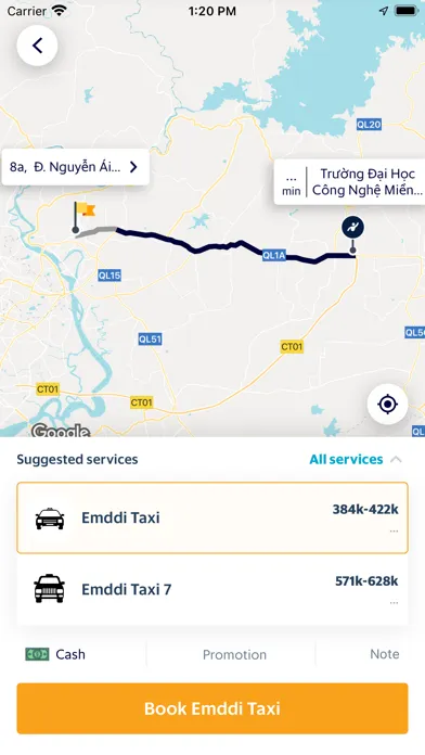 Capturas de pantalla de Taxi Sài Gòn