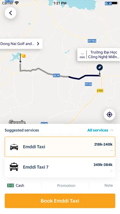 Capturas de pantalla de Taxi Sài Gòn