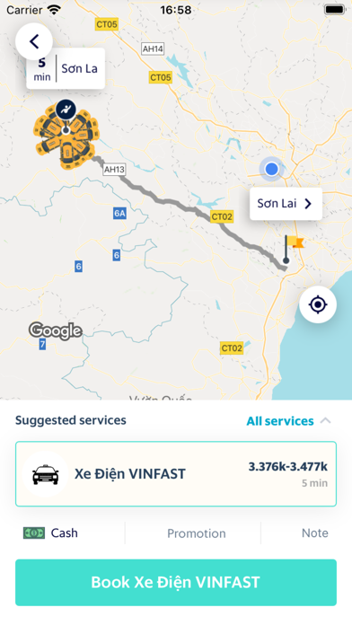 Taxi Xanh Tây Bắc Screenshots