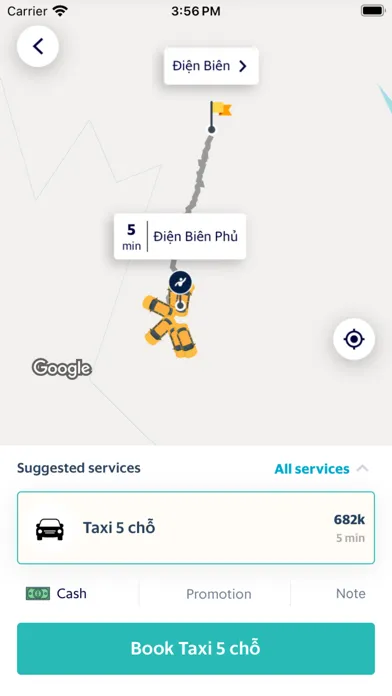 Скриншоты Taxi Xanh Điện Biên - Lai Châu