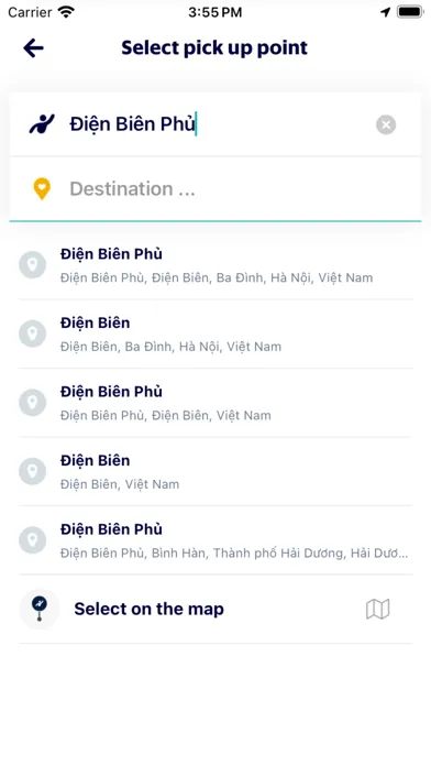 Скриншоты Taxi Xanh Điện Biên - Lai Châu