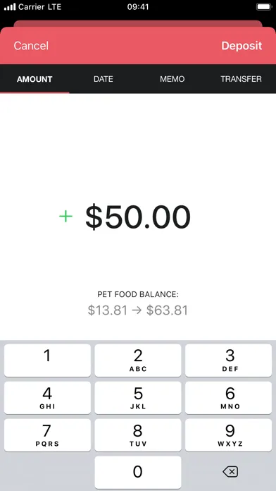 Envelopes: Budget Manager سکرین شاٹس