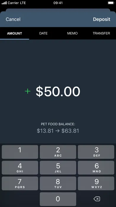 Envelopes: Budget Manager سکرین شاٹس