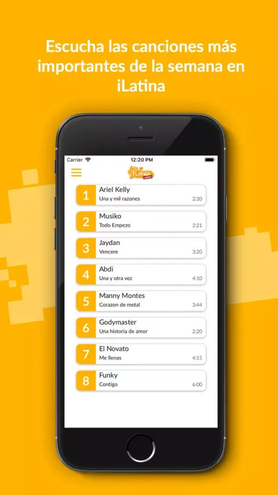 iLatina Radio سکرین شاٹس