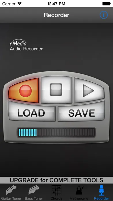 eMedia Guitar Tuner Free Screenshots