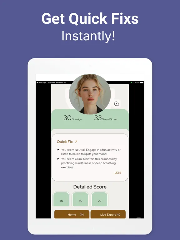 Capturas de pantalla de MirrorMate Beauty For All iPad 