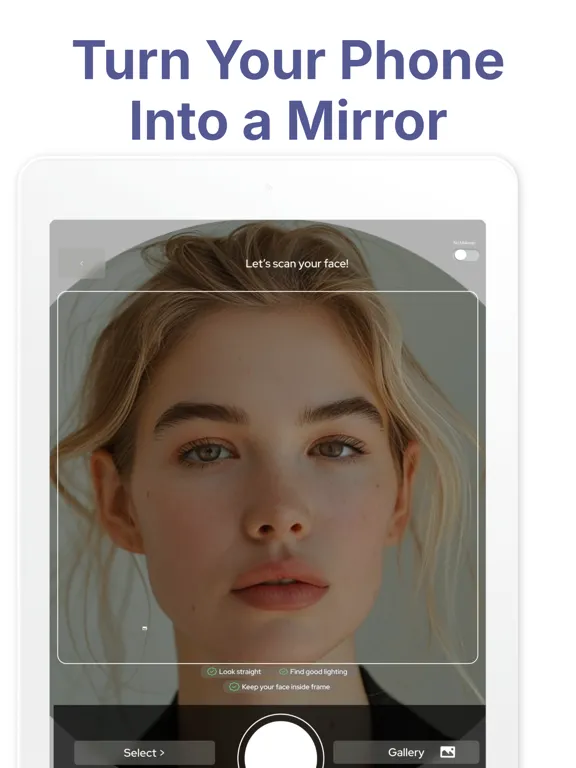 Capturas de pantalla de MirrorMate Beauty For All iPad 