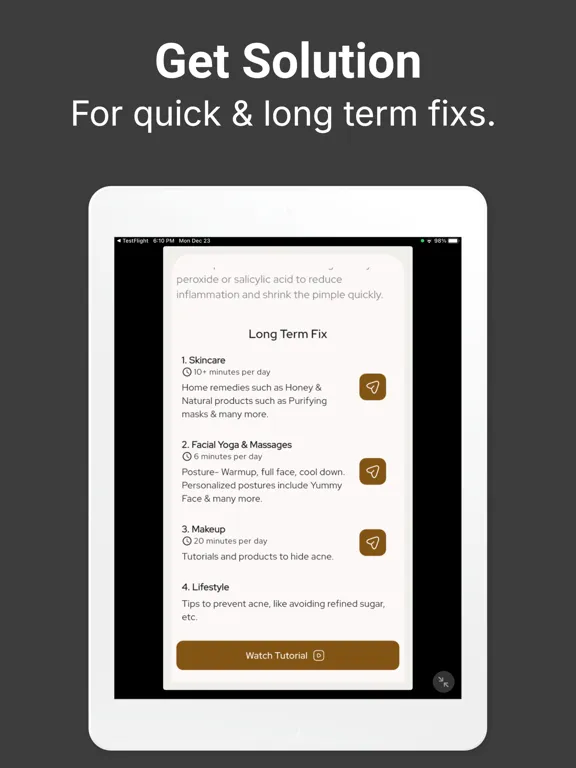 Capturas de pantalla de MirrorMate Beauty For All iPad 