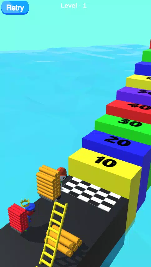 Ladder Race Marathon 3D Screenshots