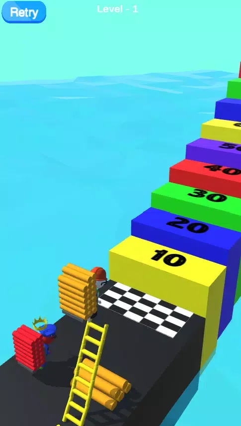 Ladder Race Marathon 3D Screenshots