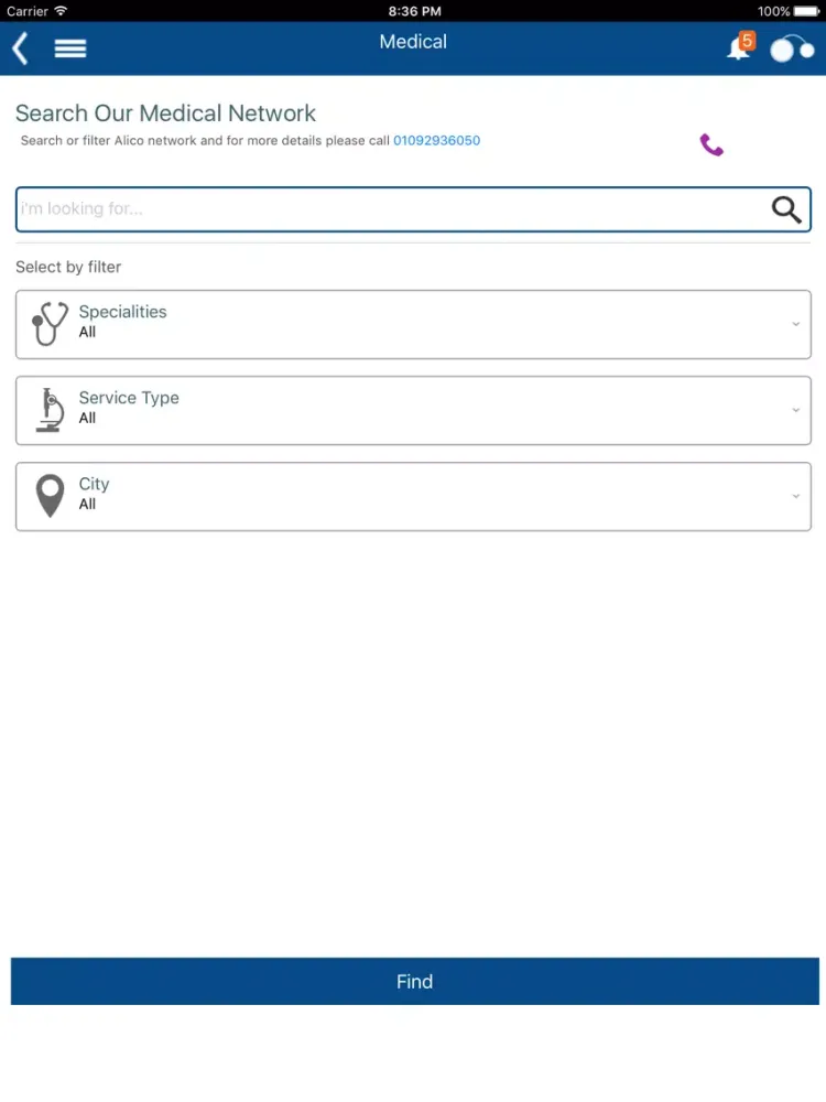 Скриншоты mConnect iPad 