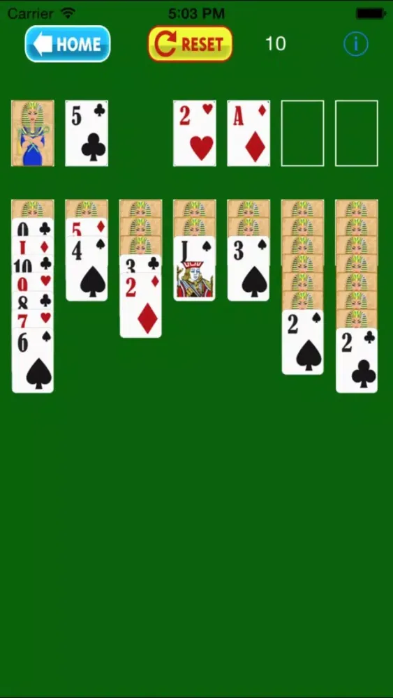 Capturas de pantalla de Cleopatra Pharaohs Solitaire Live Fun Pyramid!