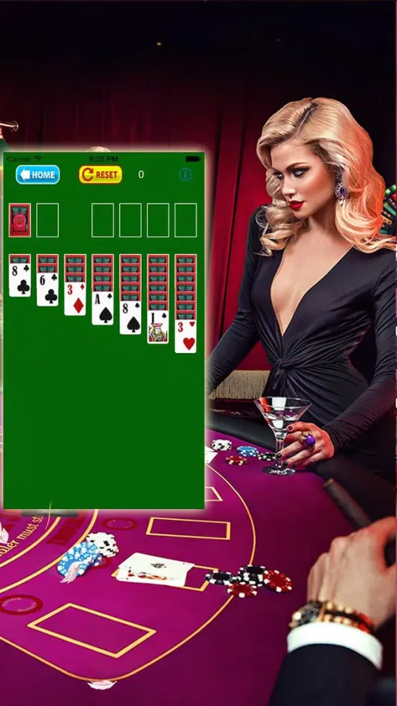A Las Vegas Great Solitaire Free City Game: Social Deluxe Classic Pro سکرین شاٹس