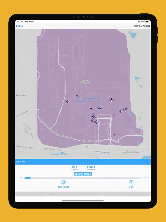 تصاویر Flight Radar : Find your plane iPad 
