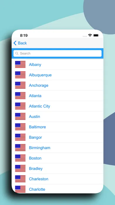 USA Tracker: View all flights Screenshots