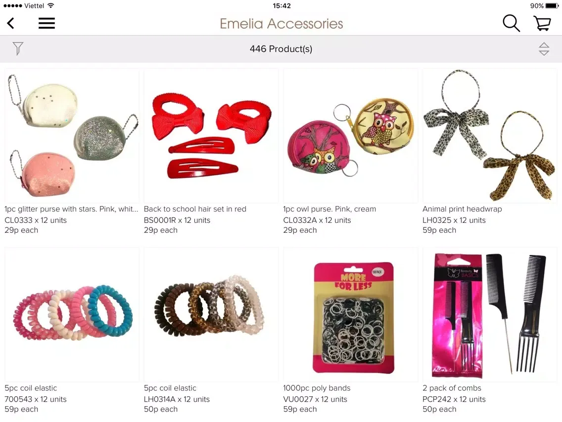 Скриншоты Emelia iPad 