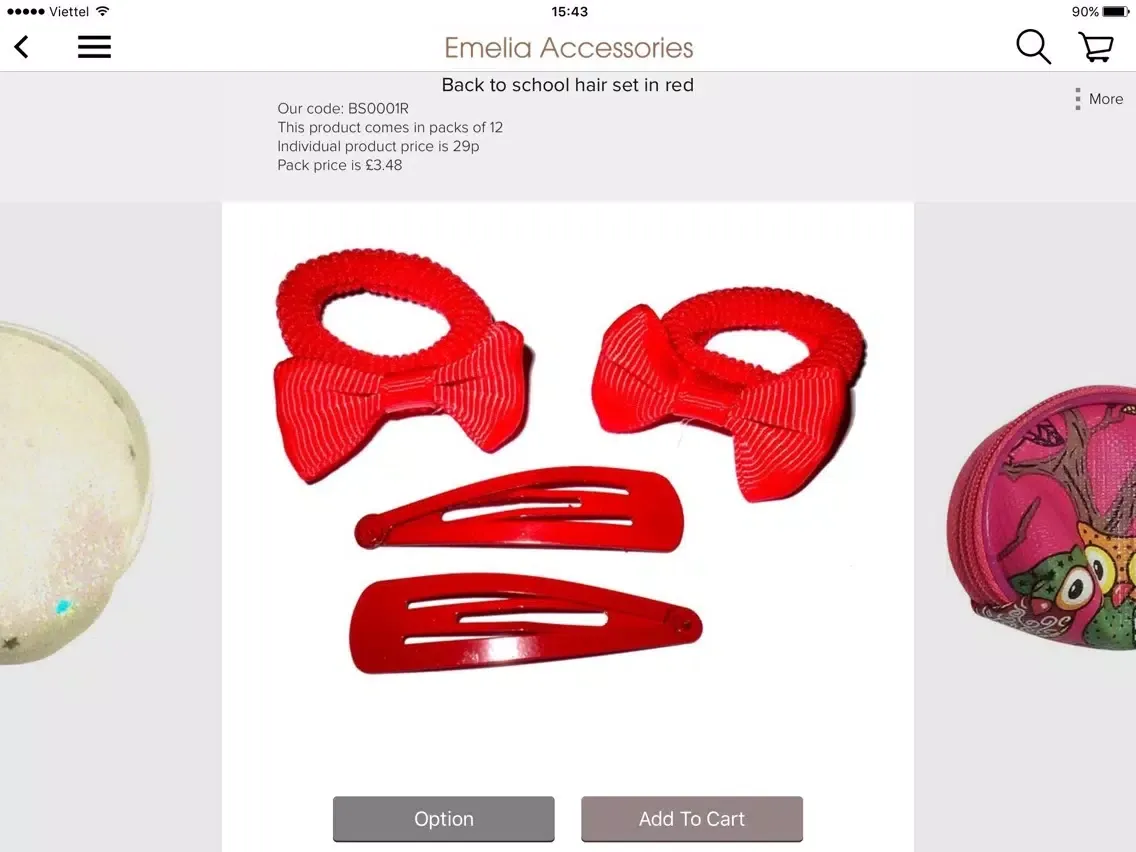 Скриншоты Emelia iPad 