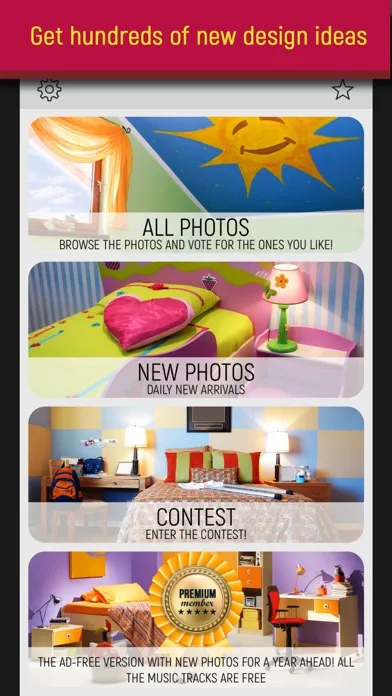 Captures d'écran de Kid`s Room. New design ideas