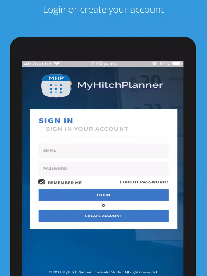 My Hitch Planner iPad 应用截图