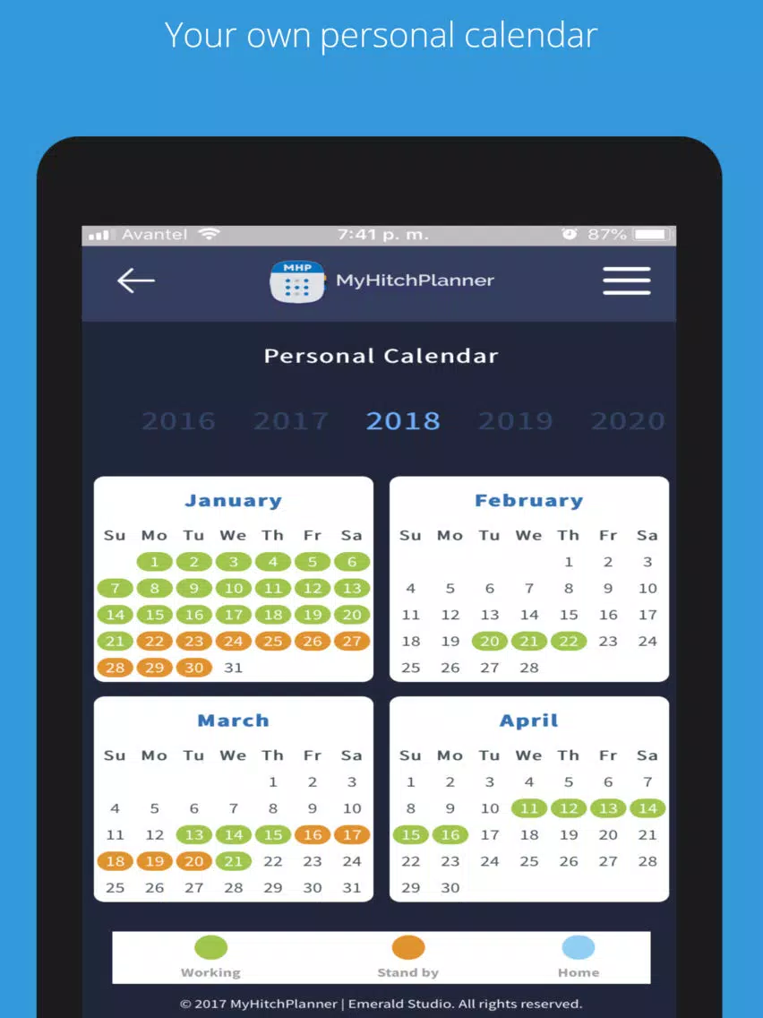 My Hitch Planner iPad 应用截图
