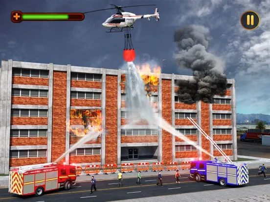 Zrzuty ekranu 911 Emergency Fire Truck Team iPad 