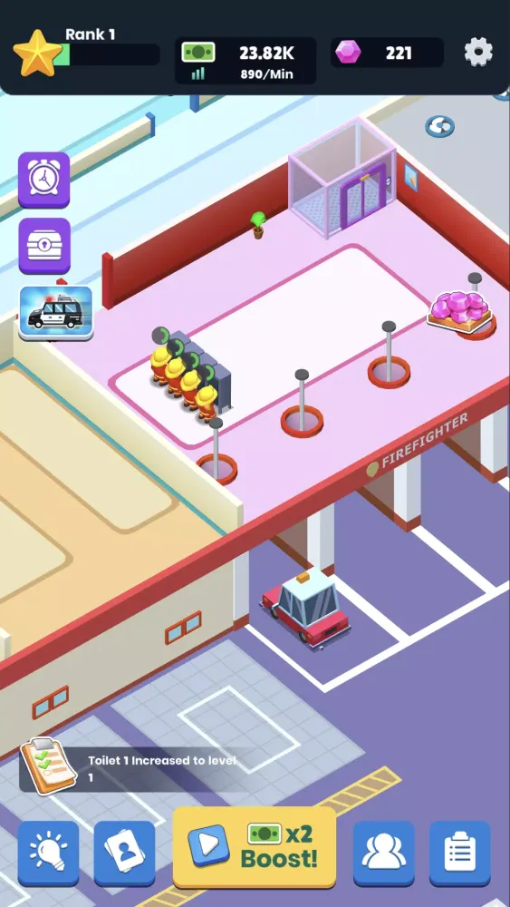 Emergency mission - idle game Screenshots
