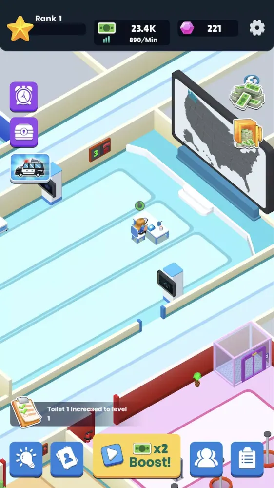 Emergency mission - idle game Screenshots