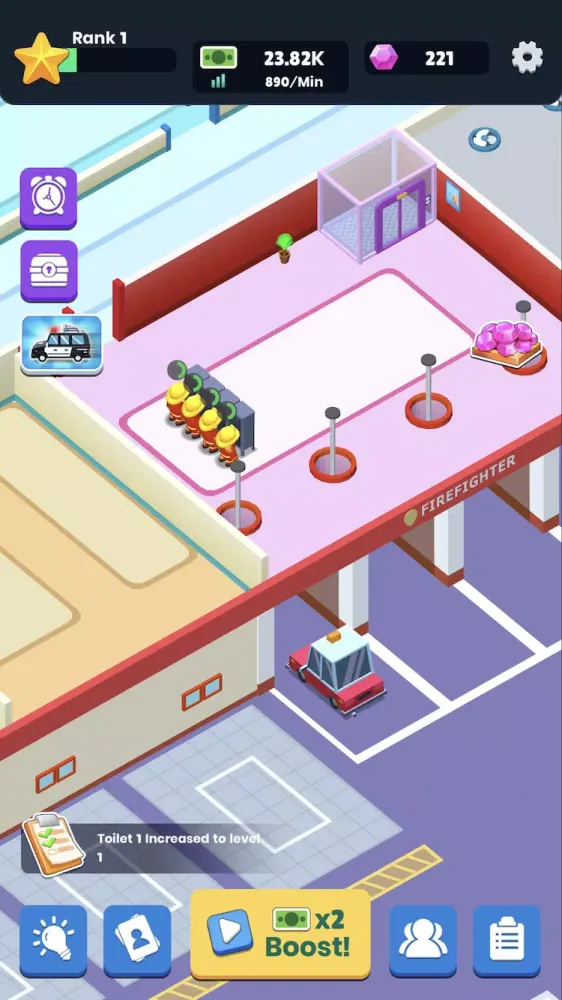 Emergency mission - idle game Screenshots