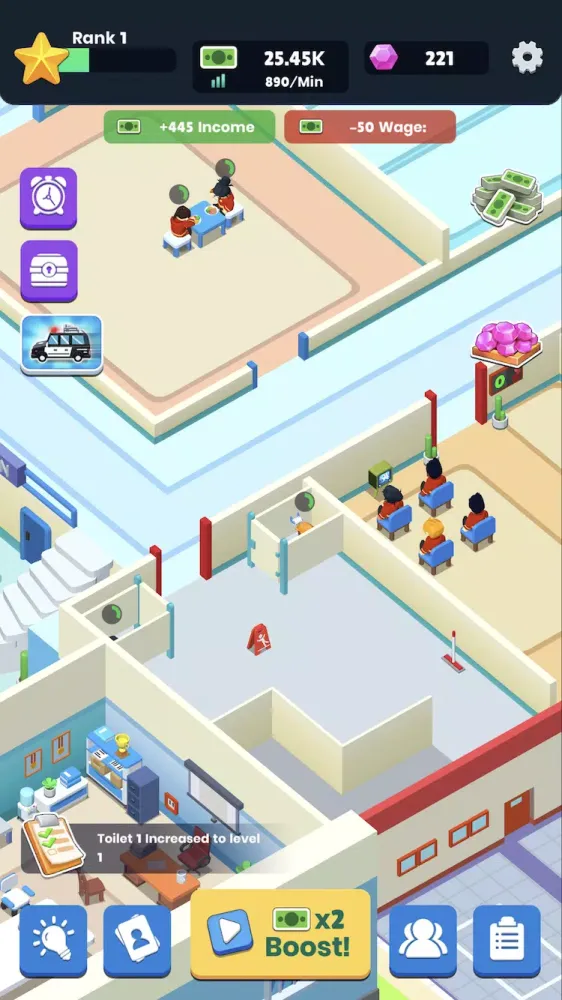 Emergency mission - idle game Screenshots