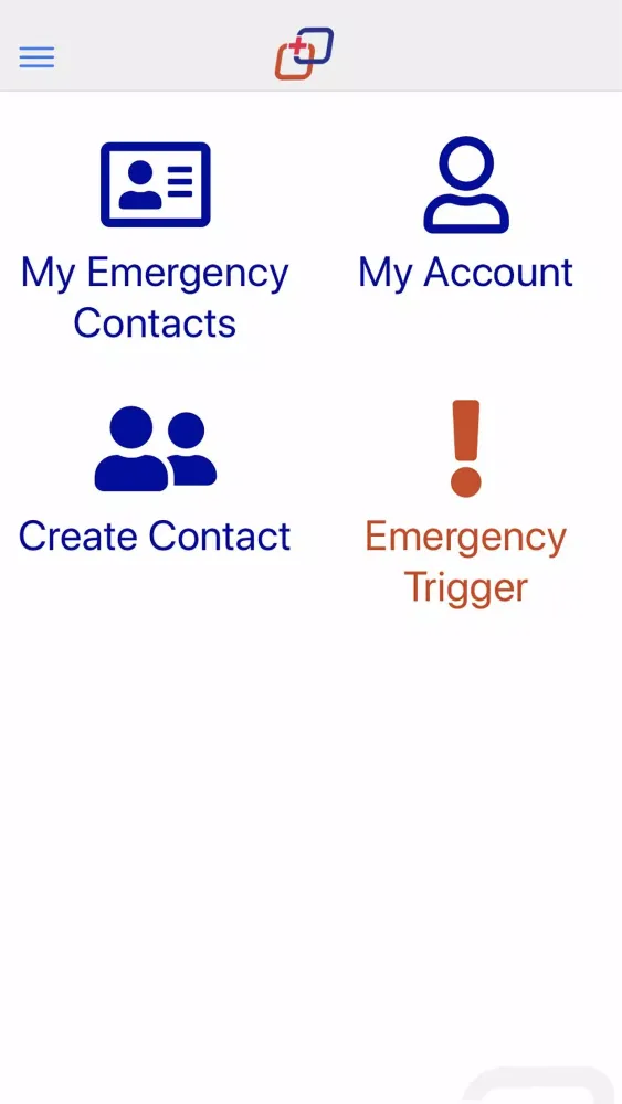 Zrzuty ekranu Emergency Contact Link