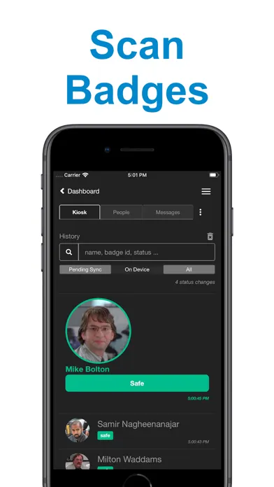 Capturas de pantalla de Headcount - the evacuation app