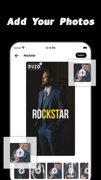 BUZO - Video Status Maker应用截图