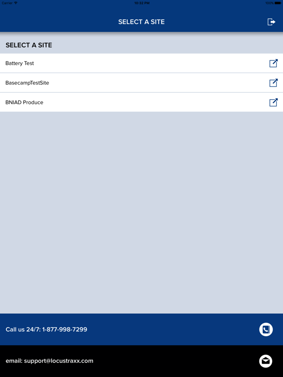 Copeland Oversight iPad  स्क्रीनशॉट