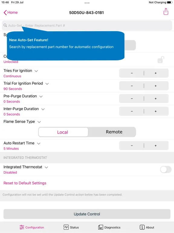 تصاویر White-Rodgers Connect iPad 