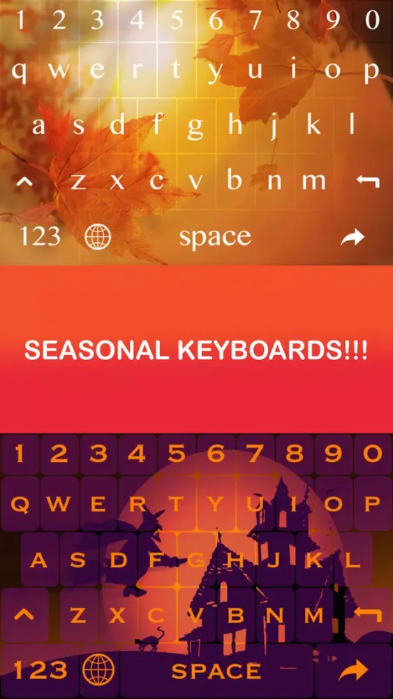 Zrzuty ekranu Keyboard Designer- Your Own Keyboard