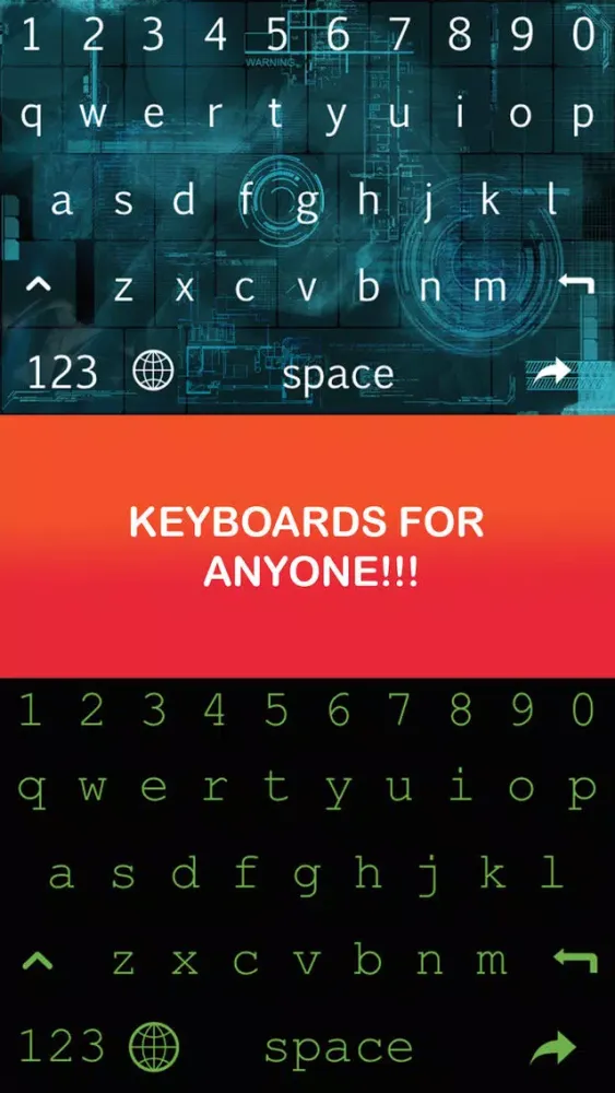 Zrzuty ekranu Keyboard Designer- Your Own Keyboard