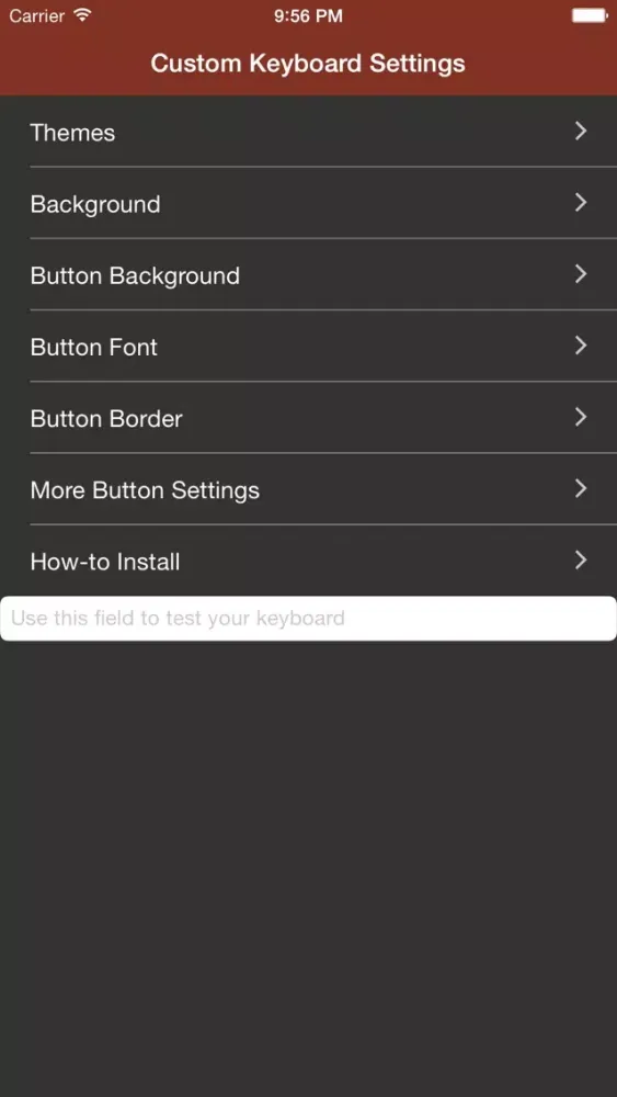 Zrzuty ekranu Keyboard Designer- Your Own Keyboard