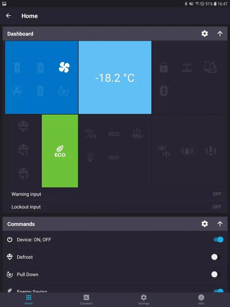 Copeland CONNECTED Screenshots