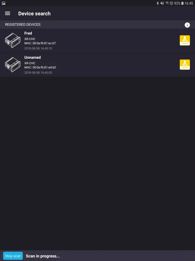 Copeland CONNECTED Screenshots