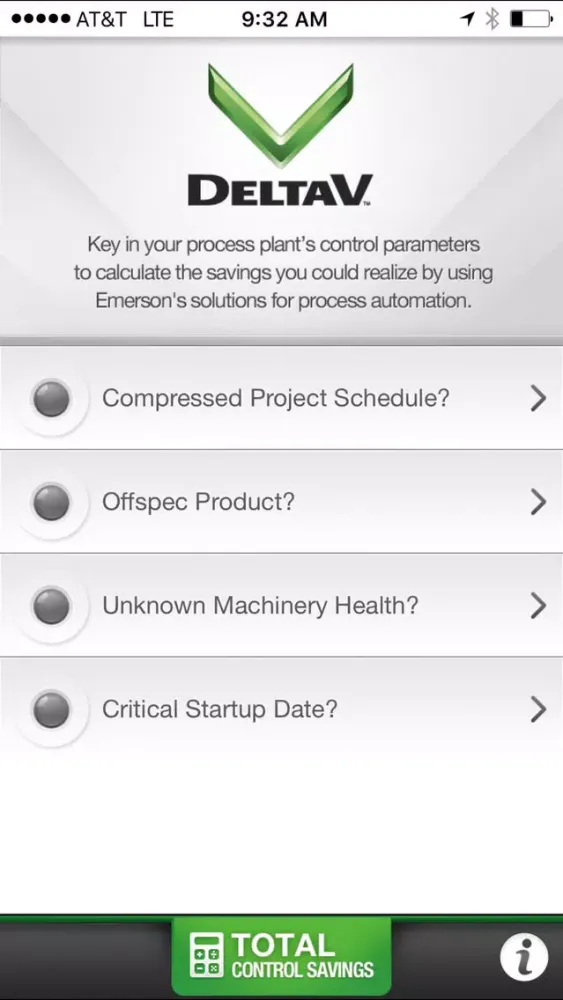 DeltaV Control Savings স্ক্রিনশট