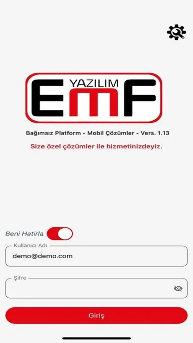 Capturas de pantalla de EmfMobile