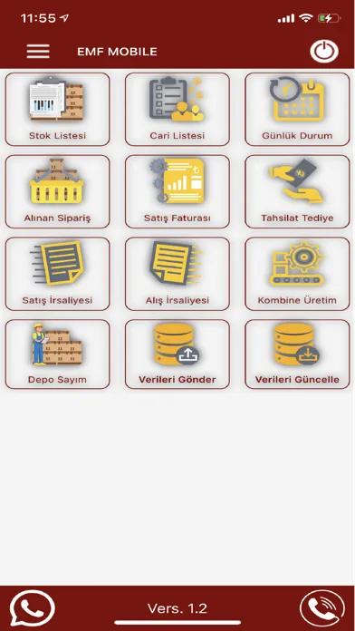 Capturas de pantalla de EmfMobile