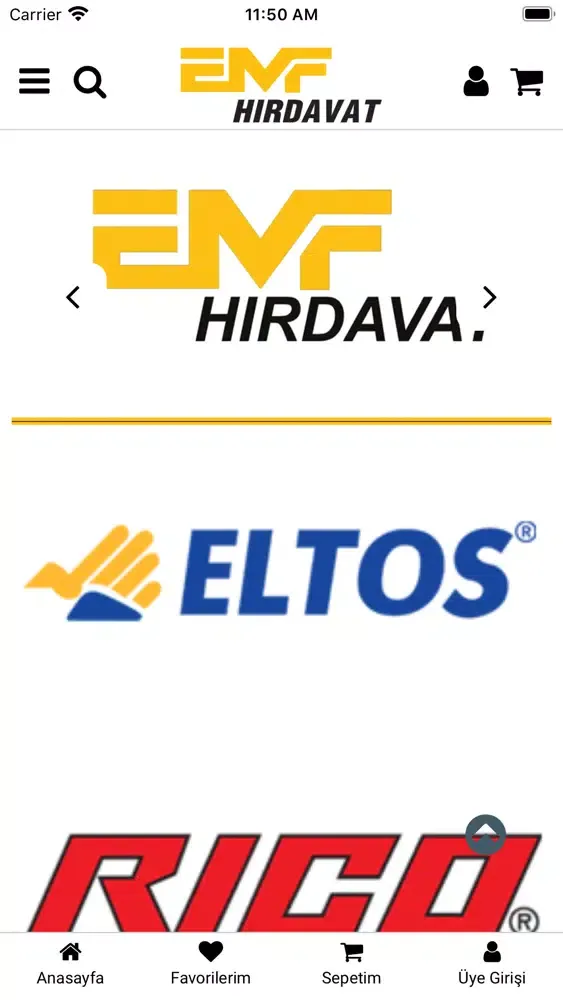 EMF Hırdavat Ekran Görüntüleri